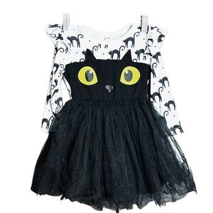 5/$25 😻 Black Cat Kids Dress